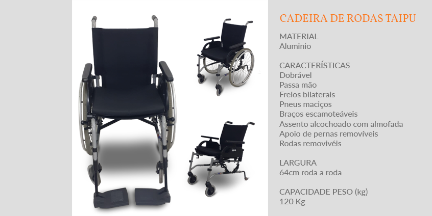cadeira de rodas Taipu