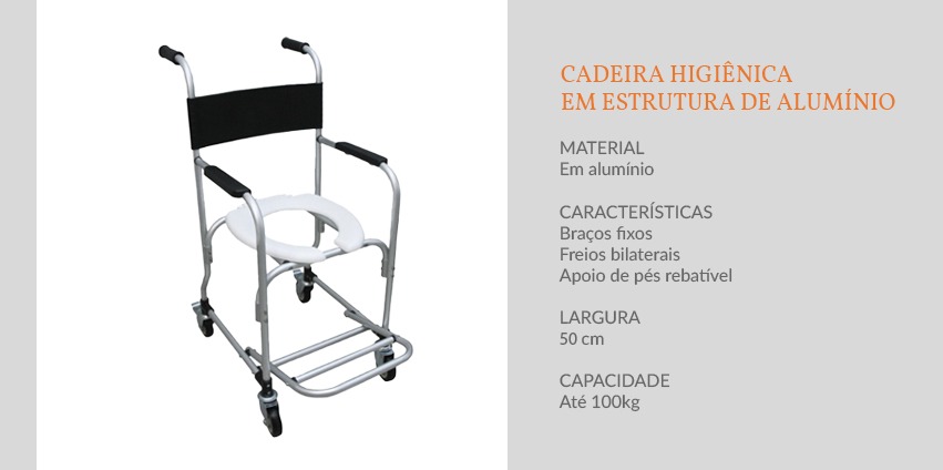 cadeira higienicas aluminio